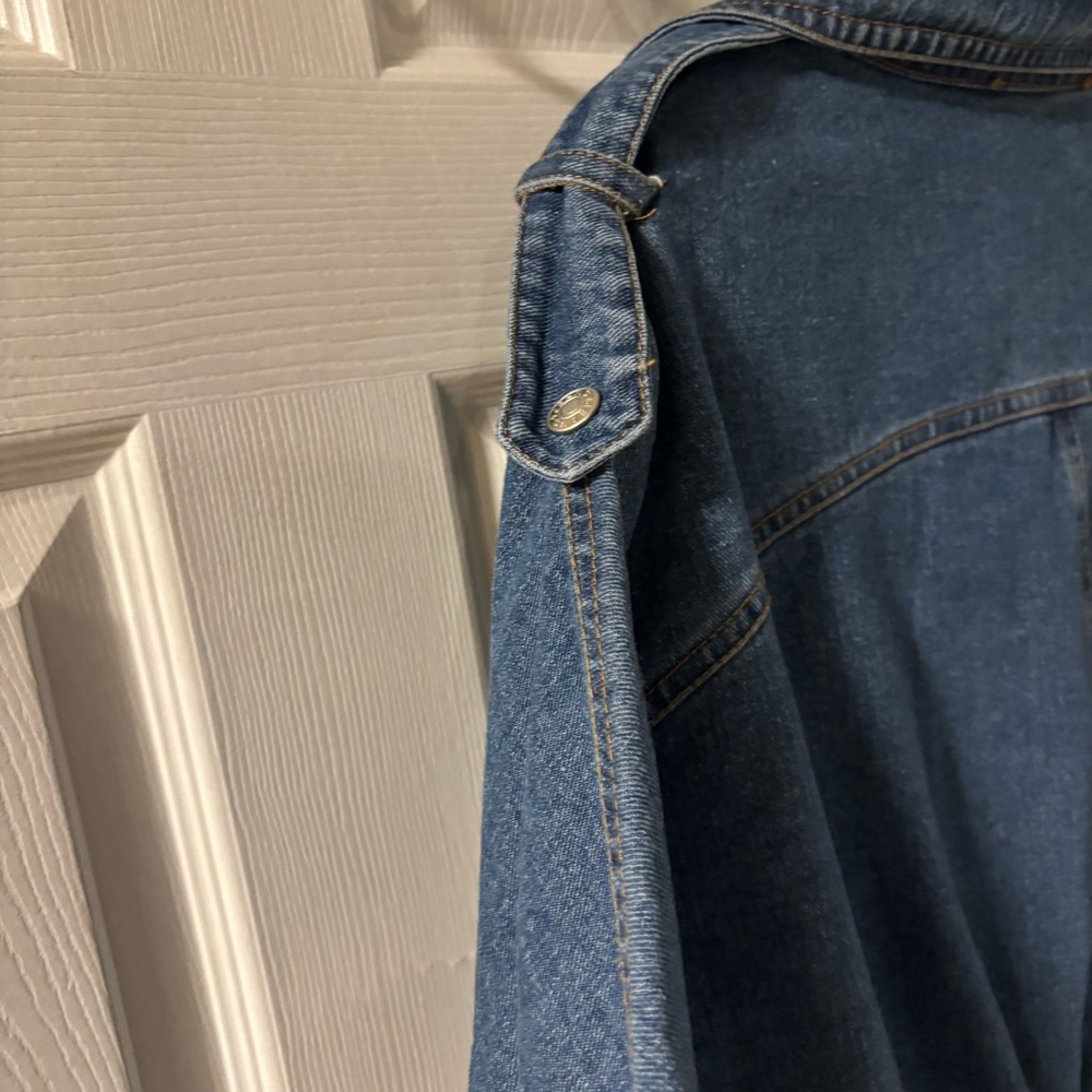 MaCherie Blue Denim Stylish Vintage Style 80’s Boho Style Jumpsuit - Picture 9 of 14